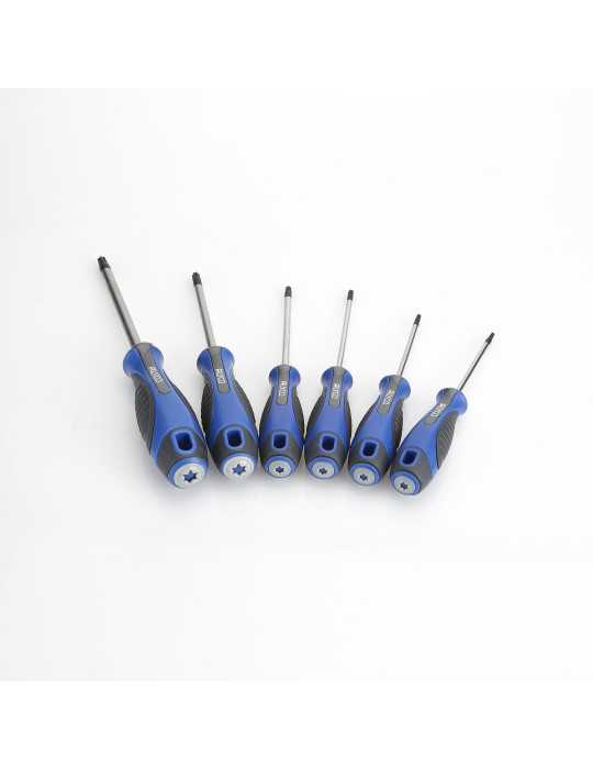 Juego de 6 destornilladores Torx inviolables ALYCO