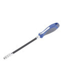 Adaptador magnético flexible con mango para puntas de 1/4" ALYCO