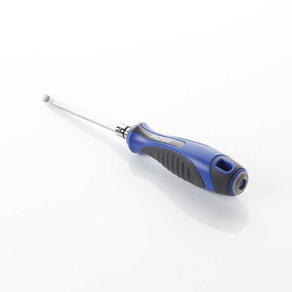 Destornillador con varilla intercambiable Phillips PH2 y plana 6 mm 125 mm ALYCO