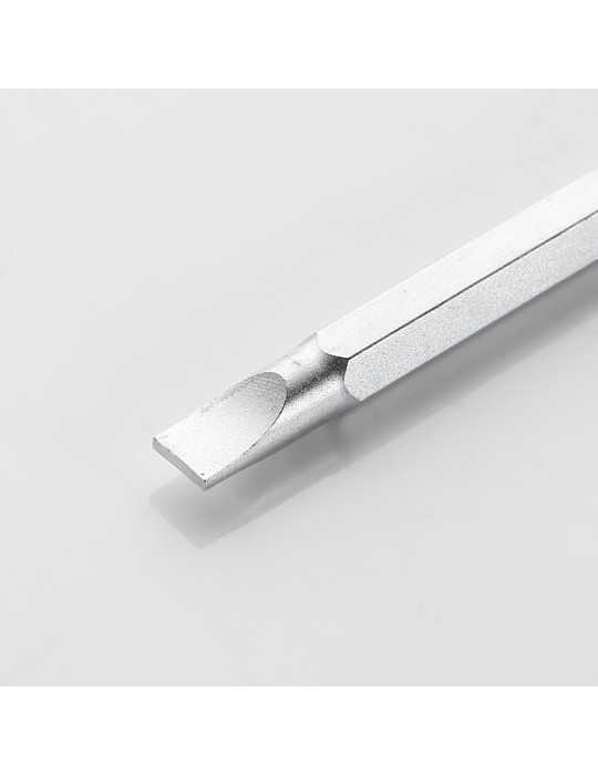 Destornillador con varilla intercambiable Phillips PH2 y plana 6 mm 125 mm ALYCO