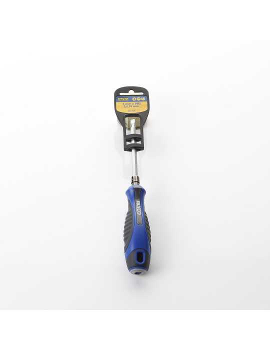Destornillador con varilla intercambiable Phillips PH2 y plana 6 mm 175 mm ALYCO