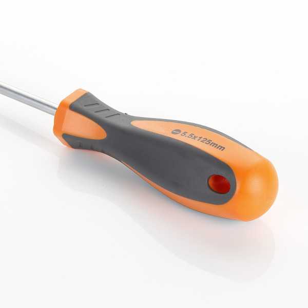 Destornillador boca plana 4x0,8x100 mm ALYCO ORANGE