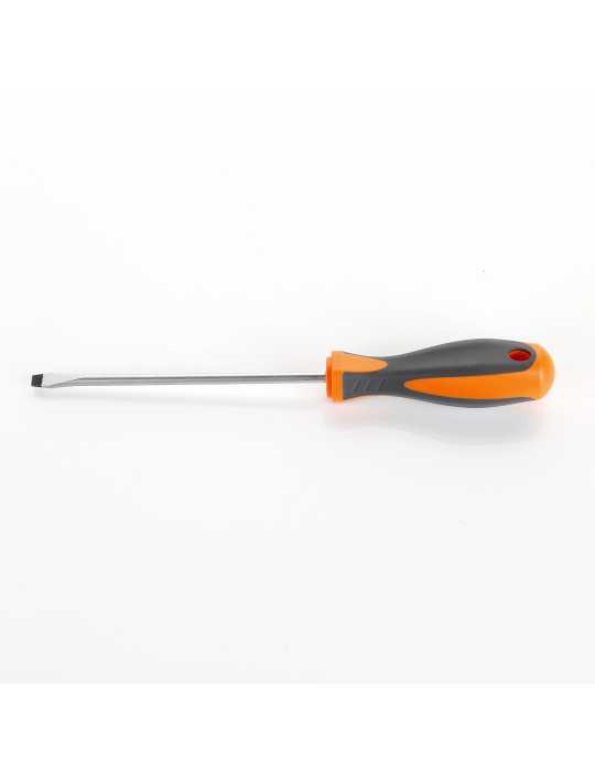 Destornillador boca plana 4x0,8x100 mm ALYCO ORANGE