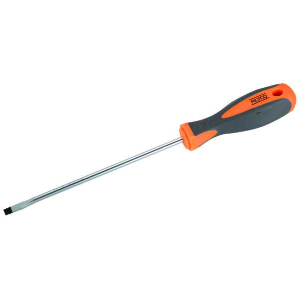 Destornillador boca recta 4x0,8x100 mm ALYCO ORANGE