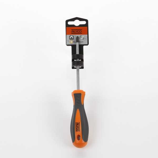 Destornillador boca Pozidriv PZ0x75 mm ALYCO ORANGE