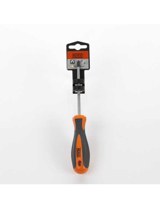 Destornillador boca Pozidriv PZ0x75 mm ALYCO ORANGE