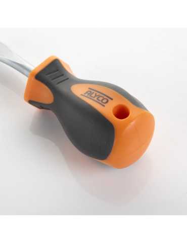 Destornillador boca plana serie corta 6,5x38 mm ALYCO ORANGE 2