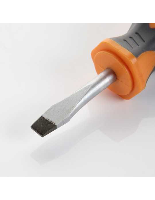 Destornillador boca plana serie corta 6,5x38 mm ALYCO ORANGE