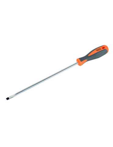 Destornillador boca recta serie larga 6x300 mm ALYCO ORANGE