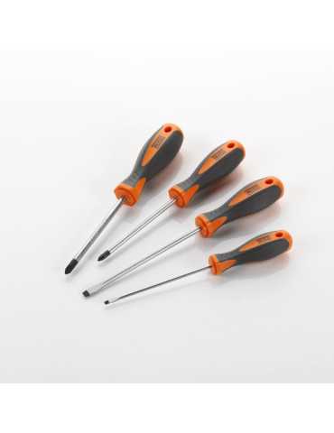 Juego de 4 destornilladores en blister ALYCO ORANGE 2