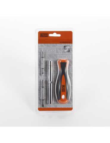 Juego 6 en 1 de destornillador intercambiable ALYCO ORANGE 2