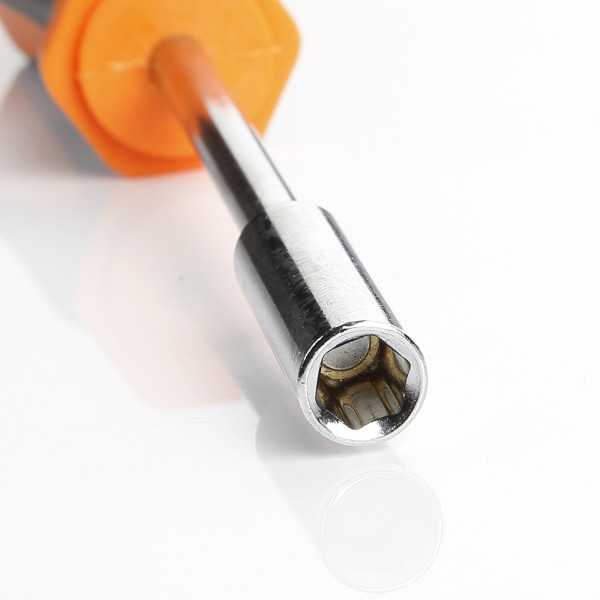 Juego de 9 piezas de puntas y adaptador magnético ALYCO ORANGE
