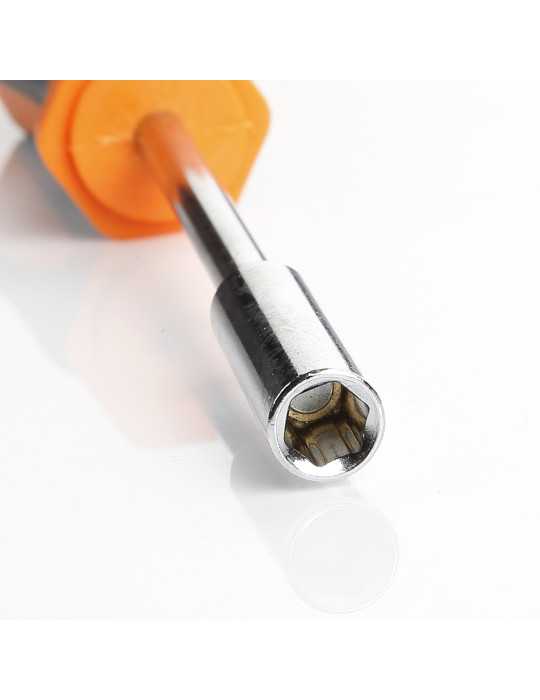Juego de 9 piezas de puntas y adaptador magnético ALYCO ORANGE