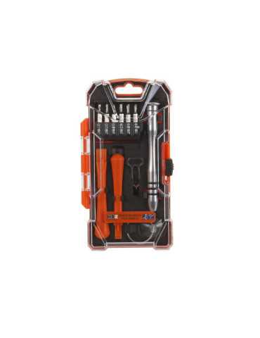 Juego de 17 piezas para reparación de móviles ALYCO ORANGE