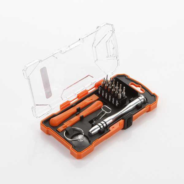 Juego de 17 piezas para reparación de móviles ALYCO ORANGE