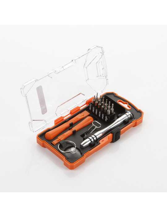 Juego de 17 piezas para reparación de móviles ALYCO ORANGE