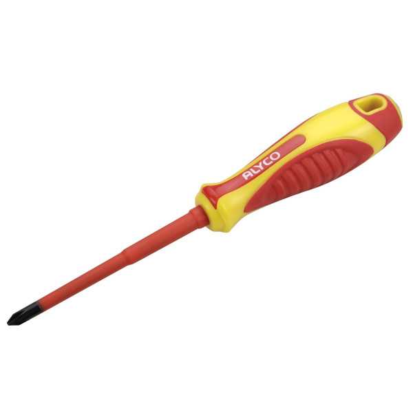 Destornillador boca Phillips PH2x100 mm aislado 1000V VDE ALYCO