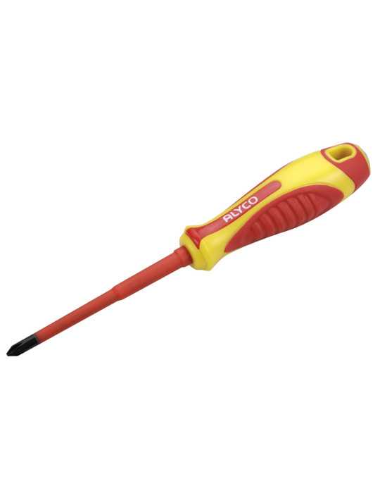 Destornillador boca Phillips PH2x100 mm aislado 1000V VDE ALYCO