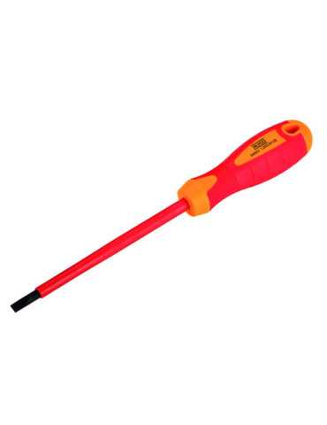 Destornillador boca recta aislada 1000V 4x100 mm ALYCO ORANGE