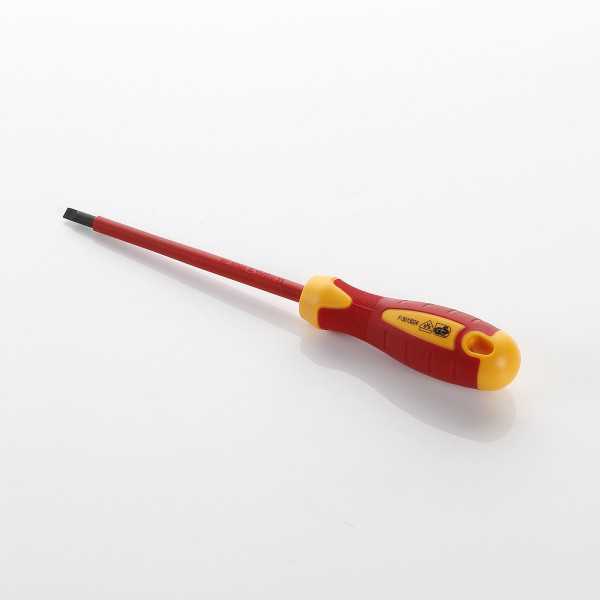 Destornillador boca recta aislada 1000V 6,5x150 mm ALYCO ORANGE