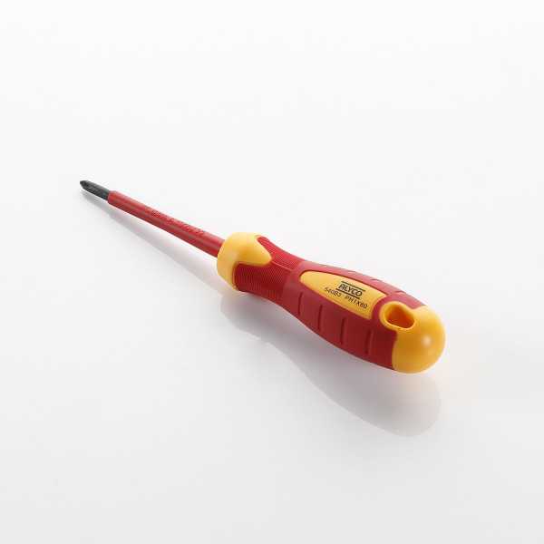 Destornillador boca Phillips PH0x60 mm aislado 1000V ALYCO ORANGE