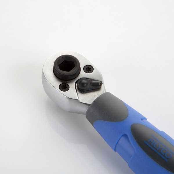 Llave de carraca dual de 1/4" ALYCO