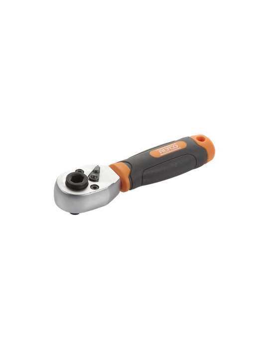 Llave de carraca dual de 1/4" 72 dientes ALYCO ORANGE
