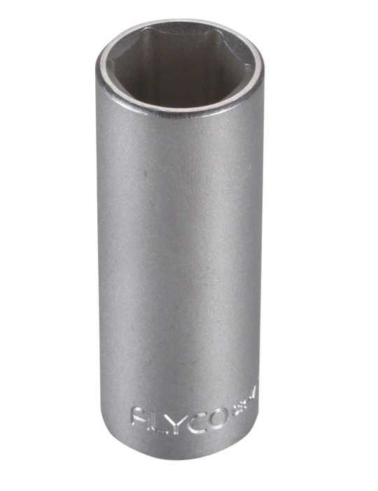 Llave de vaso larga 1/4" boca 7/16" ALYCO