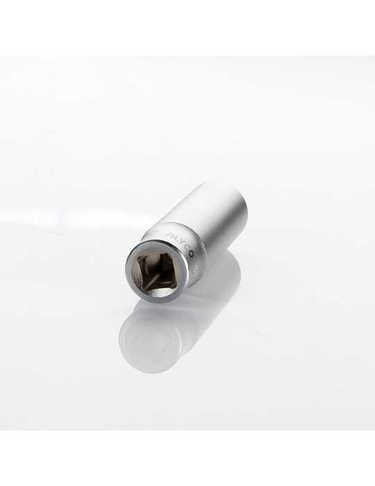 Llave de vaso larga 1/4" 7 mm ALYCO