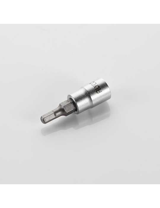 Vaso 1/4" con punta hexagonal 3 mm ALYCO