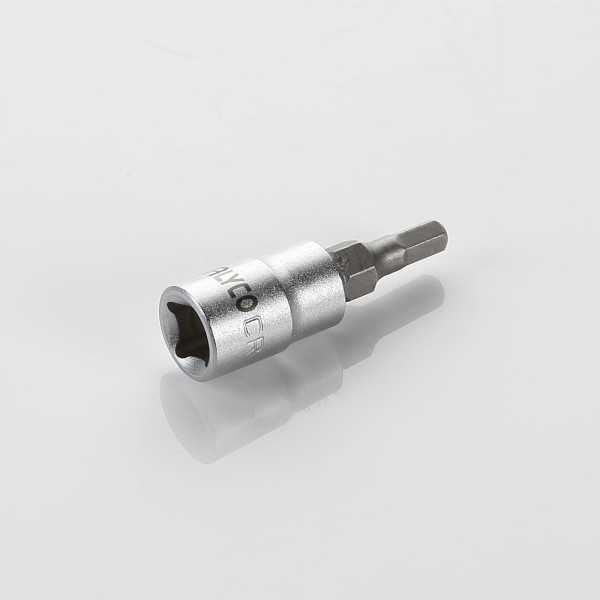 Vaso 1/4" con punta hexagonal 5 mm ALYCO