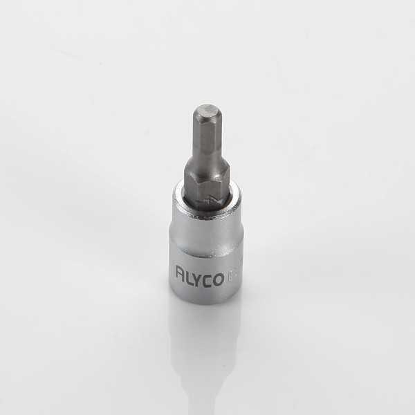 Vaso 1/4" con punta hexagonal 5 mm ALYCO