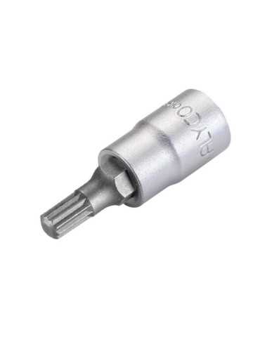 Vaso 1/4" con punta XZN M5 ALYCO