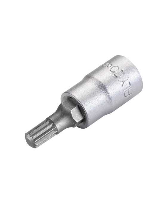 Vaso 1/4" con punta XZN M6 ALYCO