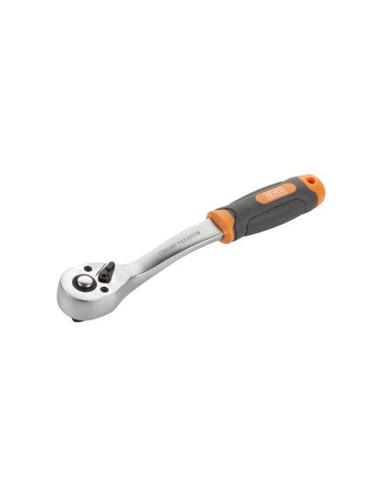 Llave de carraca acodada de 3/8" 72 dientes ALYCO ORANGE