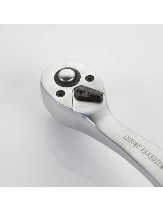 Llave de carraca acodada de 3/8" 72 dientes ALYCO ORANGE