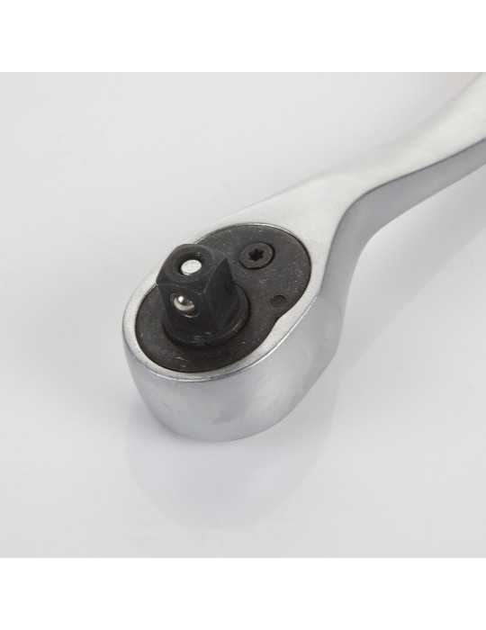 Llave de carraca acodada de 3/8" 72 dientes ALYCO ORANGE