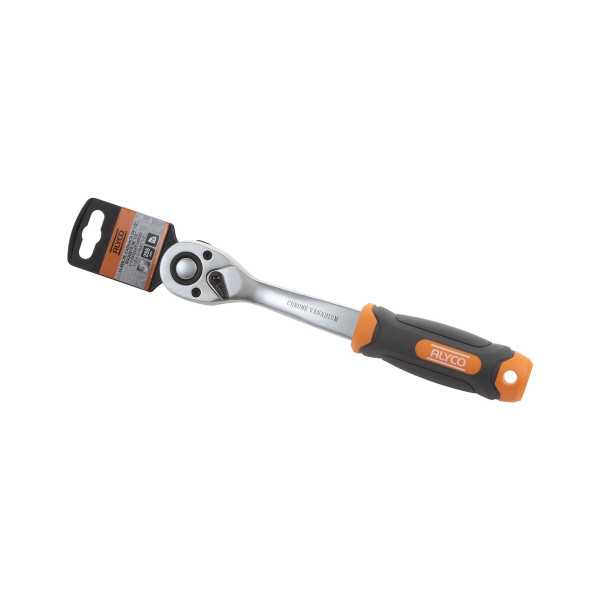 Llave de carraca acodada 1/2" 72 dientes ALYCO ORANGE