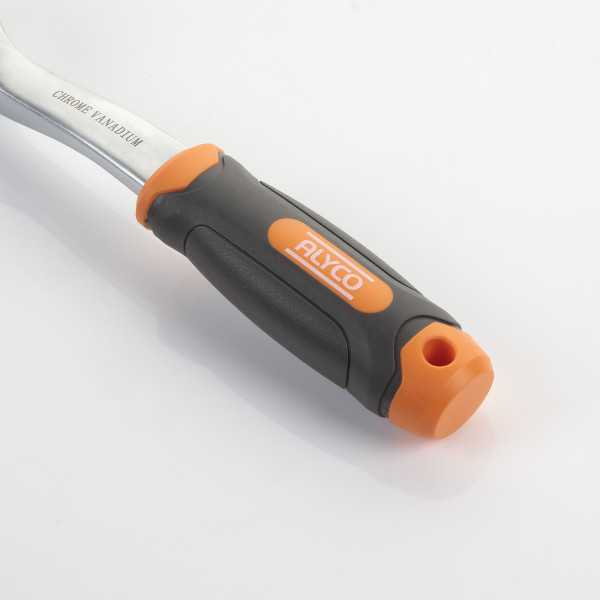 Llave de carraca acodada 1/2" 72 dientes ALYCO ORANGE