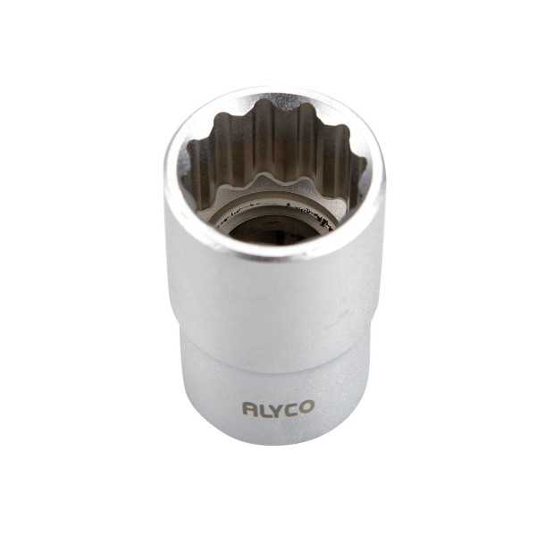 Llave de vaso 1/2" 12 caras 13 mm ALYCO