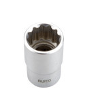 Llave de vaso 1/2" 12 caras 15 mm ALYCO