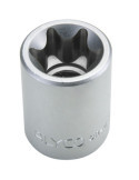 Llave de vaso Torx hembra 1/2" E18 ALYCO