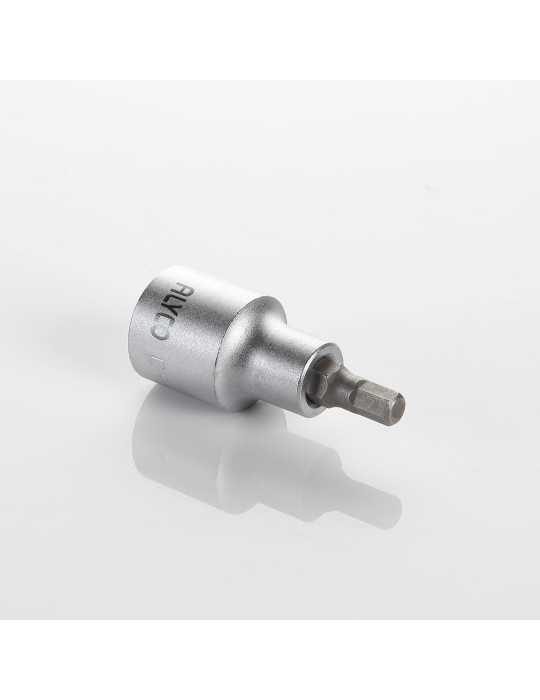 Llave de vaso 1/2" con punta hexagonal 6 mm ALYCO