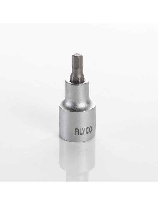 Llave de vaso 1/2" con punta hexagonal 7 mm ALYCO