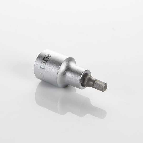 Llave de vaso 1/2" con punta hexagonal 7 mm ALYCO