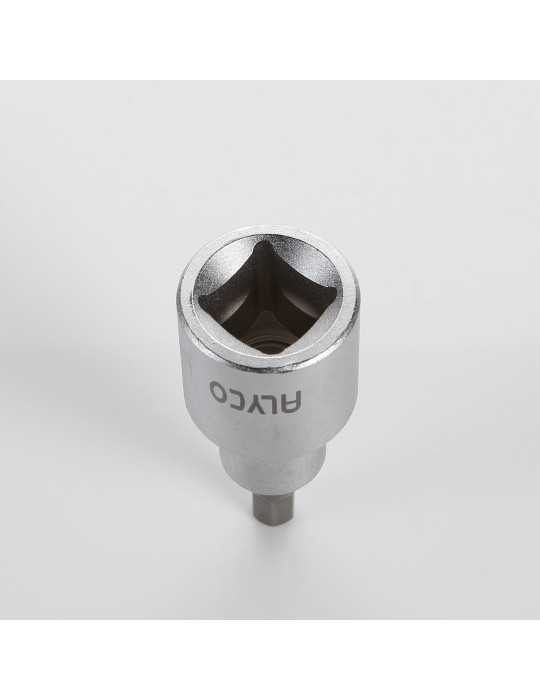 Llave de vaso 1/2" con punta hexagonal 7 mm ALYCO