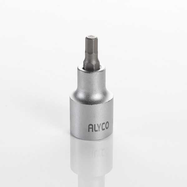Llave de vaso 1/2" con punta hexagonal 8 mm ALYCO