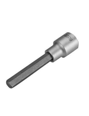 Llave de vaso larga 1/2" con punta hexagonal 5x100 mm ALYCO