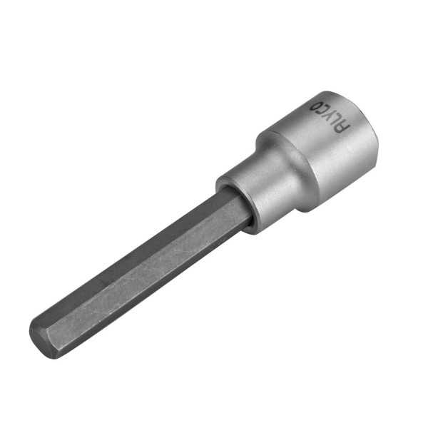 Llave de vaso larga 1/2" con punta hexagonal 7x100 mm ALYCO