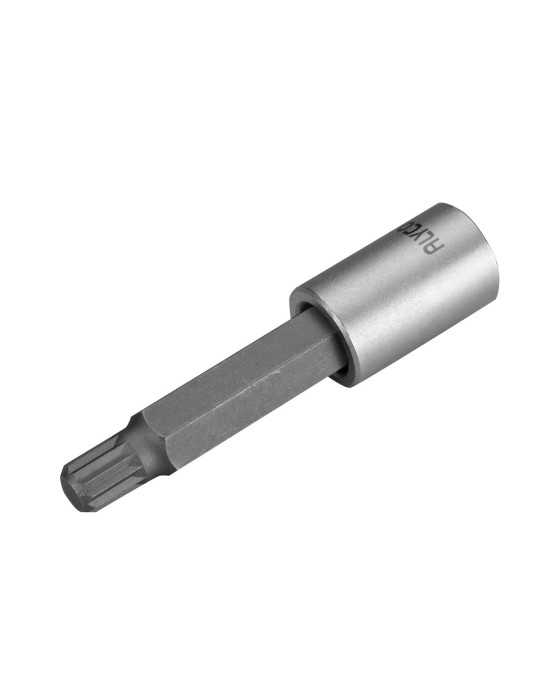 Llave de vaso larga 1/2" con punta XZN M6x100 mm ALYCO